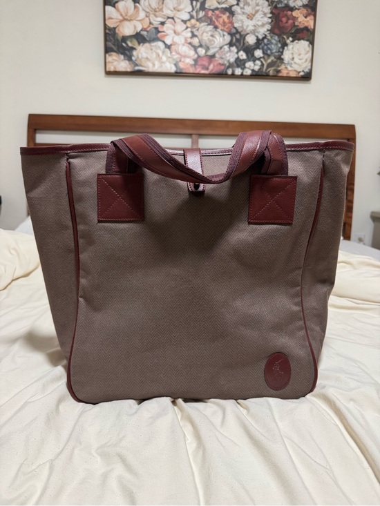 Polo Ralph Lauren Handbags - Vintage Ralph Lauren canvas tote